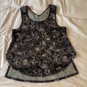 Lulu Lemon athletic tank top- floral